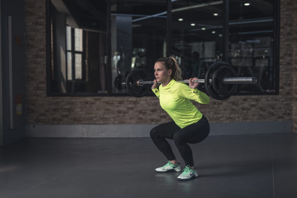 Exercise For Gaining Weight In Female - Squats